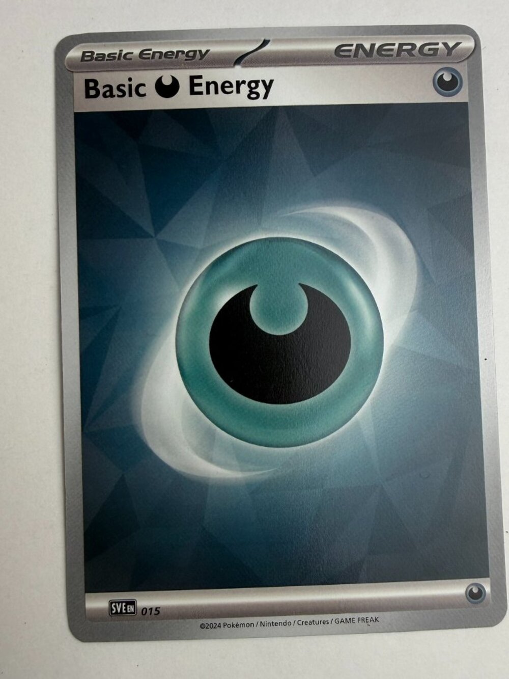Basic Darkness Energy 015 Scarlet & Violet Energies Pokemon Holo Lightly Played